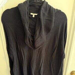 Joie: Cowl Neck Black Sweater, Size Medium